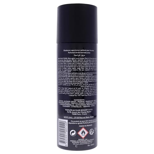 Jacques Bogart Silver Scent Intense 6.66 oz Body Spray (Pack of 2)