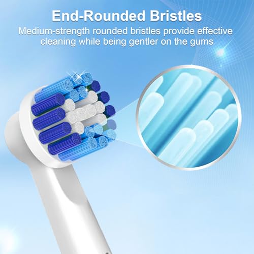 16-Pack Replacement Brush Heads for Oral-B Electric Toothbrushes