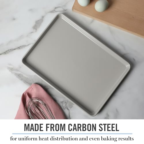 Martha Stewart 13x9 Inch Nonstick Carbon Steel Cookie Sheet