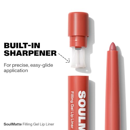 MORPHE Soulmatte Gel Lip Liner - Honey - 0.01 oz (Pack of 2)