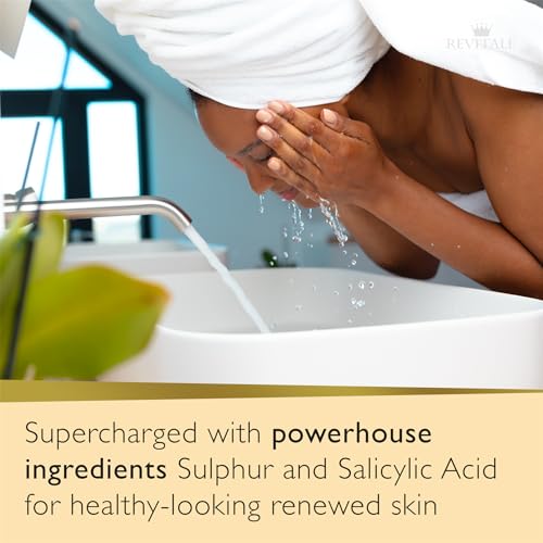 Revitale Advanced BHA Salicylic Acid & Sulphur Scrub Soap 2.8oz - Clarifying Face Cleanser
