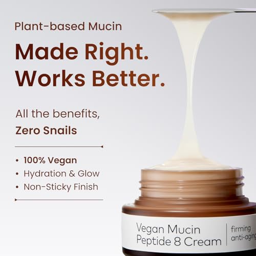 The Face Shop 8 Peptide Moisturizer with Vegan Mucin, 50ml
