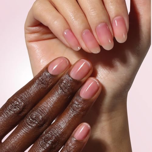 LONDONTOWN Sheer Strength Nail Blush - 2-in-1 Tinted Nail Hardener Strengthening Treatment With Jelly Finish