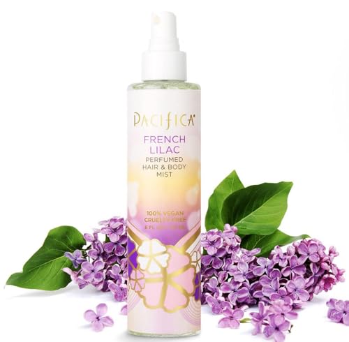 Pacifica French Lilac Hair & Body Mist – Vegan Floral Fragrance Spray