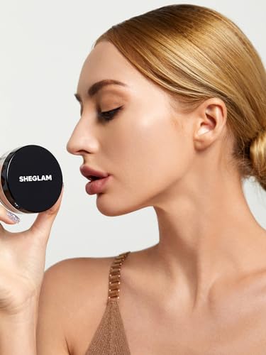 SHEGLAM Baked Glow Light Pink Setting Powder Oil Control Loose Face Powder Translucent