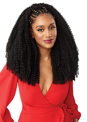 Outre Xpression Twisted Up Springy Bohemian Twist Hair 16" (1B)