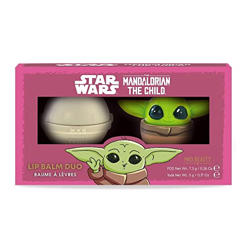 MAD Beauty The Mandalorian The Child Lip Balm Duo Set - Apple & Cherry