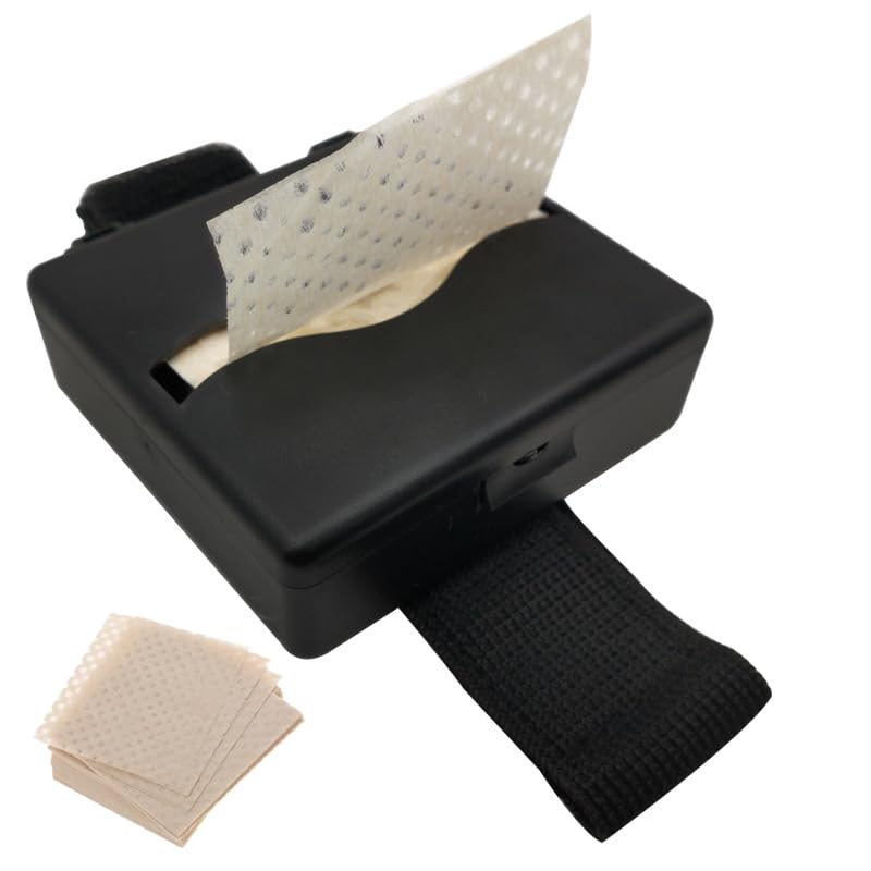 Hair Perm Papers - 180 Heat-Resistant Curling Papers With Dispenser Box & Wristband | Salon & Home Use