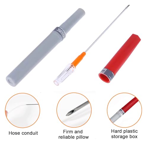 Decompression Needle Kit 14G for Outdoor First Aid - Durable & Compact