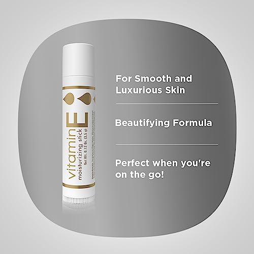 Piping Rock Vitamin E Lip Moisturizing Stick - Nourishing Balm