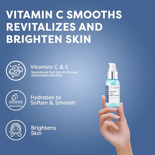Skinlab Lift & Firm Instant Line Smoother, Anti-Aging Face Serum, 30 mL