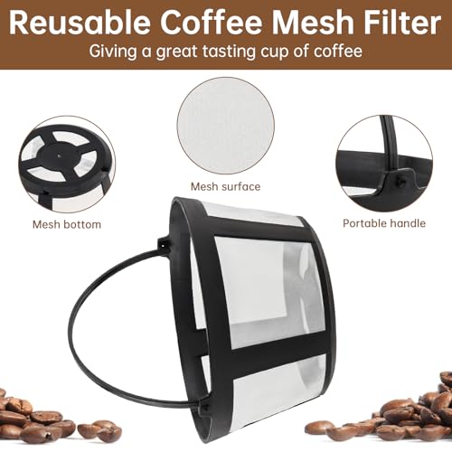 Reusable Coffee Filter Baskets 4-Pack for Mr. Coffee & Cuisinart
