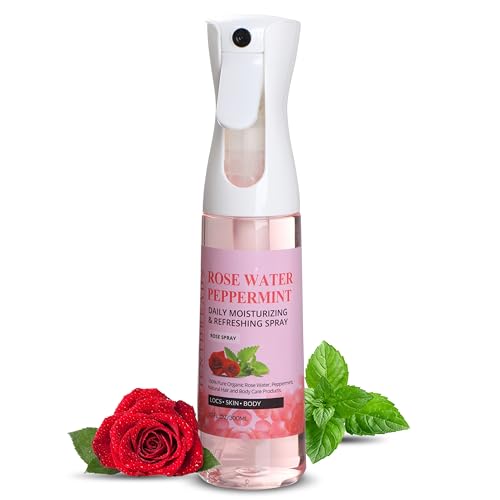 Orientdreads Rose Water & Glycerin Hair Scalp Moisturizing Mist - 10 oz