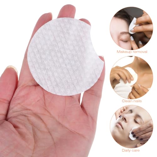 Beavorty 600pcs Makeup Remover Pads - Deep Cleansing Facial Wipes for Skin