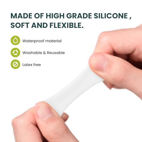 Bukihome Silicone Toe Protector Sleeves - 24 Pack for Pain Relief
