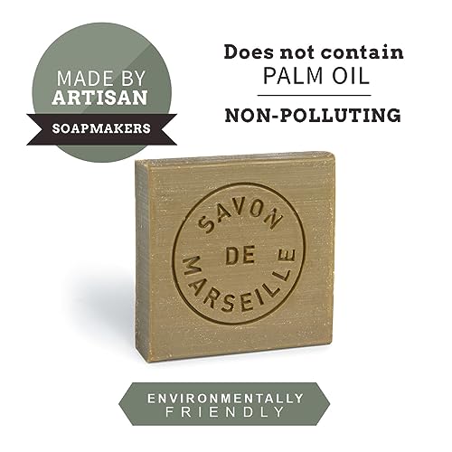 Fer à Cheval Pure Olive Marseille Soap Bar Slices - 4x65g