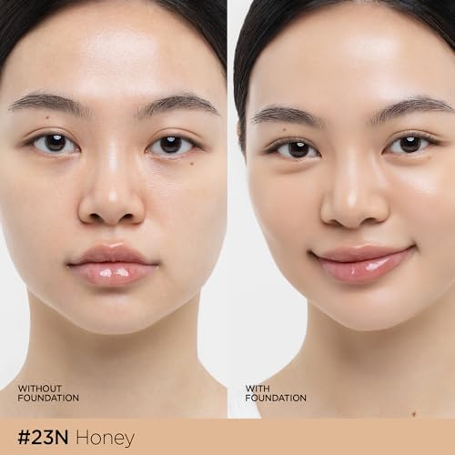 JUNG SAEM MOOL Skin Nuder Cushion Foundation 23N Honey - 0.17 Fl Oz