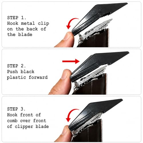 Miaco 7-Piece Universal Clipper Guide Comb Set for Oster, Wahl, Andis