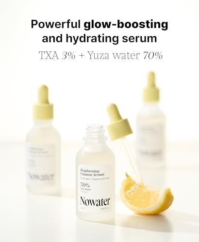 NOWATER Tranexamic Acid 3% & Niacinamide Brightening Serum for Dark Spots