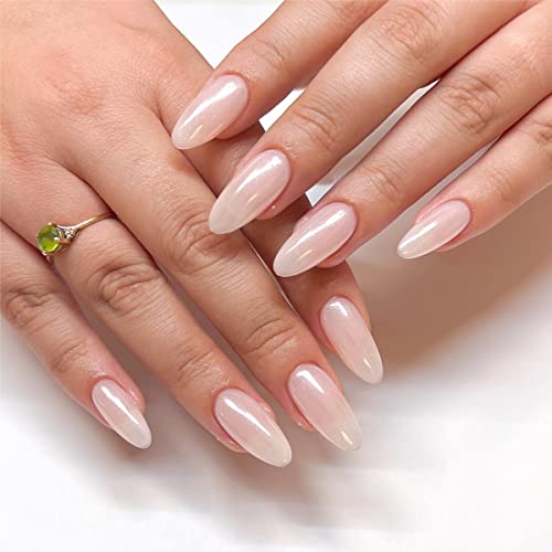 Aurora Chrome Nail Powder Set - 6 Colors Iridescent Glitter