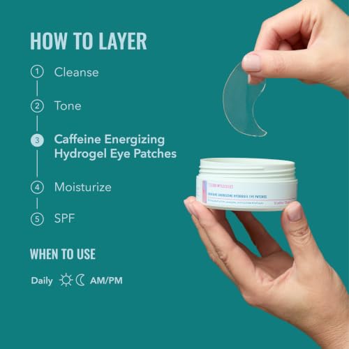 Good Molecules Caffeine Energizing Hydrogel Eye Patches - 30 Sets