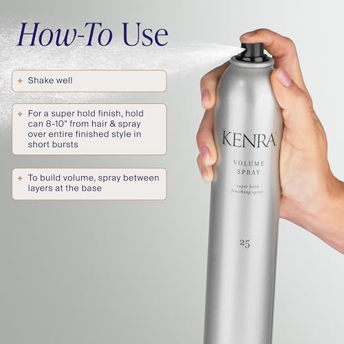 Kenra Professional Volume Spray 25 | Super Hold Hairspray for All Hair Types