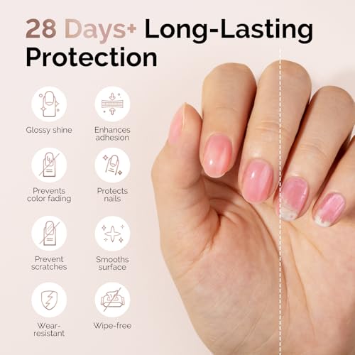 MelodySusie HEMA-Free Gel Top & Base Coat Set - 15ML