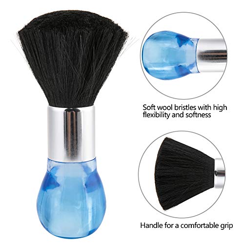 Yinhing Professional Neck Duster Brush - Soft Wool Hair Cleaning Tool