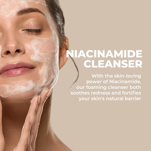Dermafirm Cica AC Cleansing Foam, Glycolic Acid & Niacinamide Face Wash
