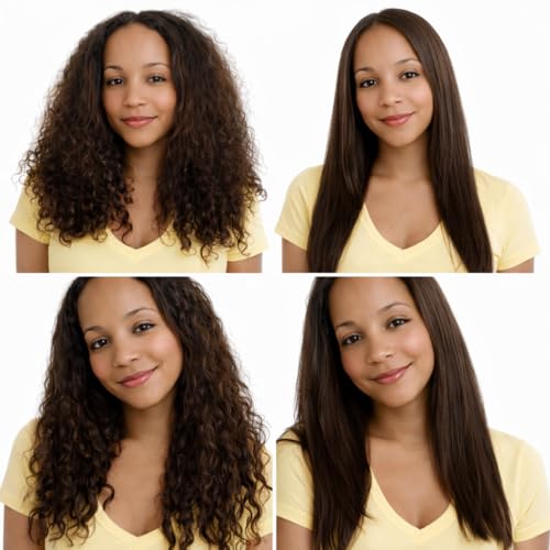 KERATIN RESEARCH Brazilian Keratin Hair Straightening and Smoothing Treatment Professional Organic Results shiny Hair with Natural look Queratina Keratina (4 OZ Original)