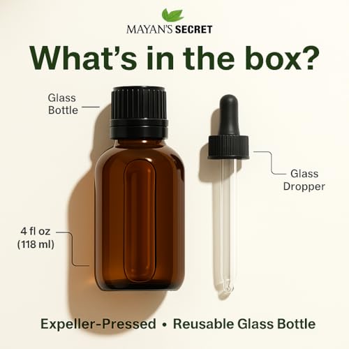Mayan's Secret Organic Moringa Seed Oil – 100% Pure Cold-Pressed Face & Hair Oil