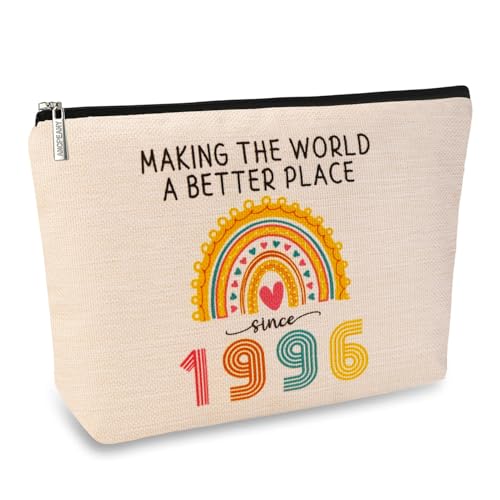 1996 Makeup Bag for Her - 30th Birthday Gift & Decorations