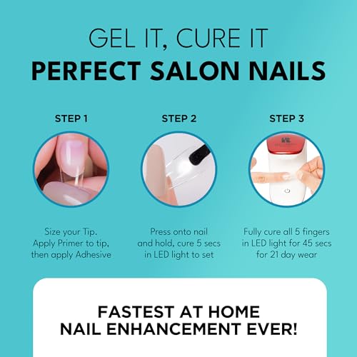 Red Carpet Manicure LED Soft Gel Tip Adhesive - 9ml