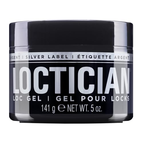 Style Factor LOCTICIAN Silver Pomade with Biotin – 5 oz Max Hold for Locs, Twists, and Braids