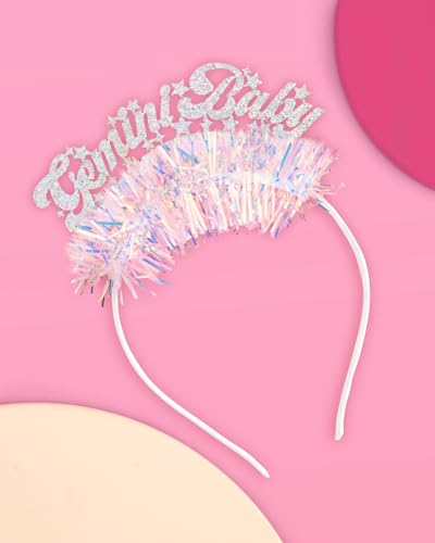 Gemini Headband | Zodiac Astrology Glitter Hair Accessory