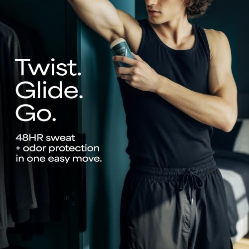 Degree Men Cool Rush Antiperspirant Deodorant Twin Pack 2 x 2.7 oz, Blue