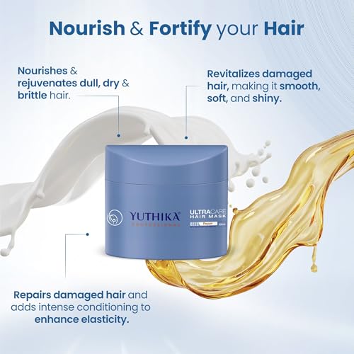 Yuthika Professional UltraCare Hair Mask 500 ml - Deep Conditioning Treatment for Damaged Hair