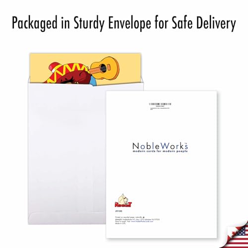 Jumbo Thank You Greeting Card - Funny Gracious Design - 8.5 x 11 Inch