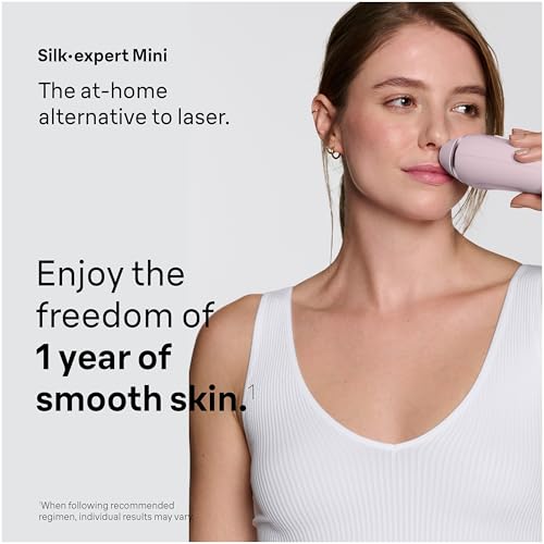 Braun IPL Mini, Silk¡¤Expert Mini, IPL Hair Removal for Women and Men, Permanent Laser Hair Reduction At-Home, IPL1111
