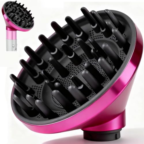 Large Rose Curl Diffuser for Dyson Airwrap HS01 HS05 HS08 - Fast Drying & Frizz-Free Curls