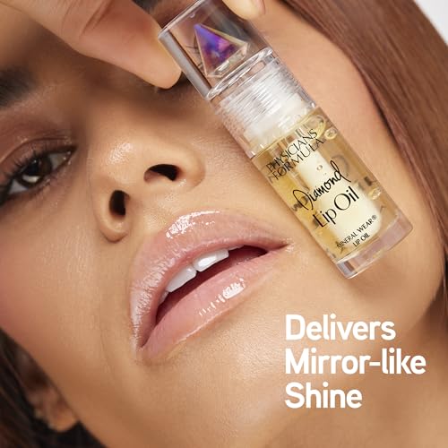 Physicians Formula Mineral Wear Diamond Lip Oil 0.15 Fl Oz - Yellow Diamond (Pack of 2)