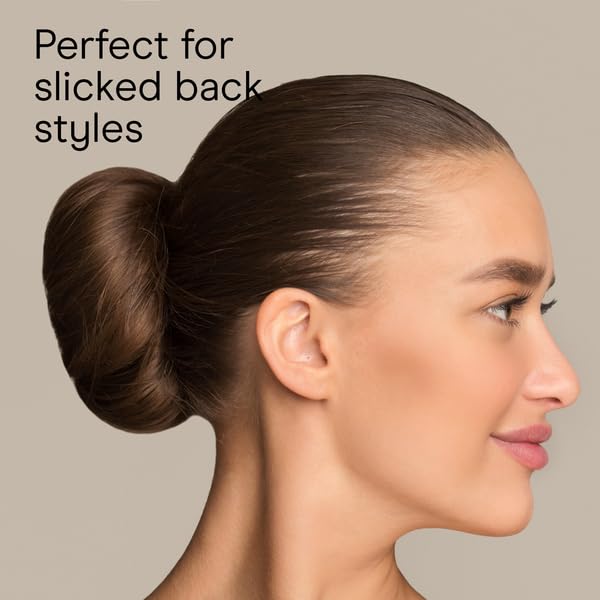 Conair 3-Piece Slick Back Hair Styling Comb Set for Sleek Hair & Edges