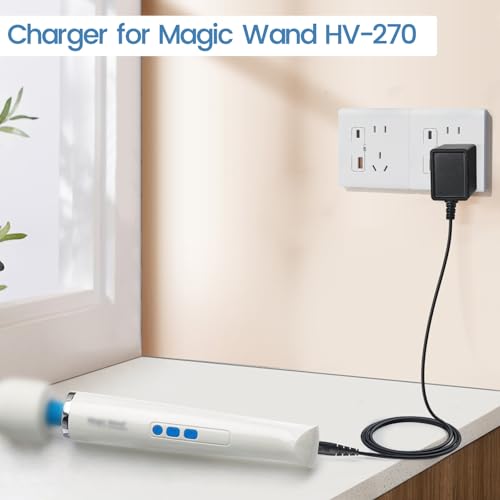 Hitachi Magic Wand HV-270 Charger Cord - Black 10V Power Adapter