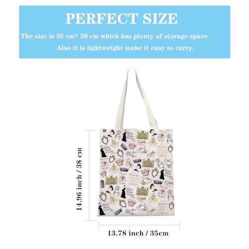 V. Crawley Quote Makeup Bag - TV Show Inspired Cosmetic Pouch
