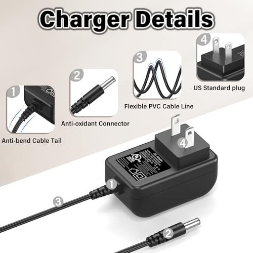 6V Charger Replacement for HoMedics Sound Machine SS-2000