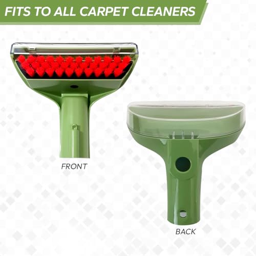 Bissell Compatible 6-Inch Tough Stain Brush Tool with Removable Nozzle