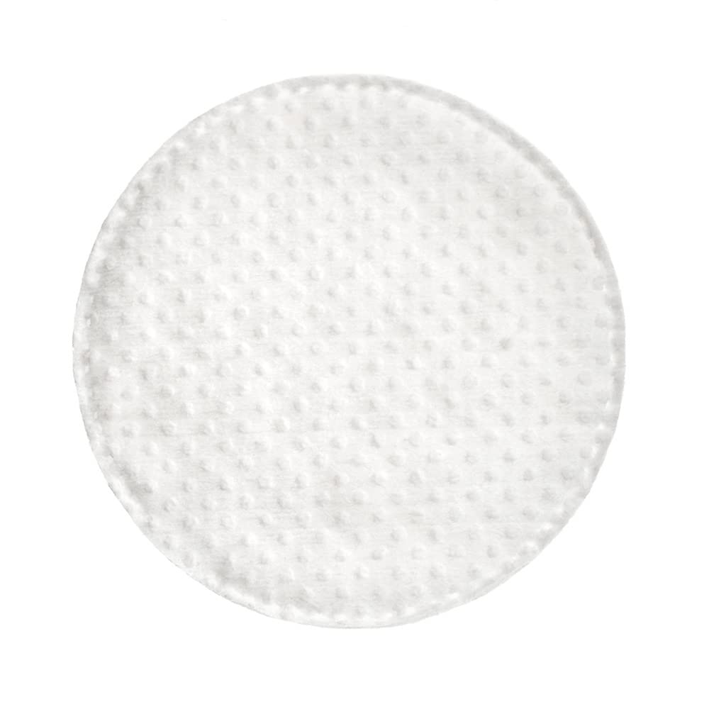 Exfoliating Makeup Remover Cotton Rounds - Dual-Sided Textured, 100 Count