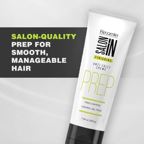 Recamier Professional Anti-Frizz Hair Cream - Smoothing, Shine & Tame Flyaways - 7 oz