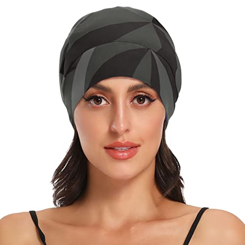 ElliTarr Satin Lined Sleep Cap - Slouchy Beanie for Hair Protection