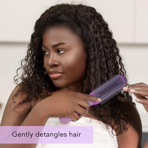 Large Purple Detangling Hair Brush for Men, Women & Children